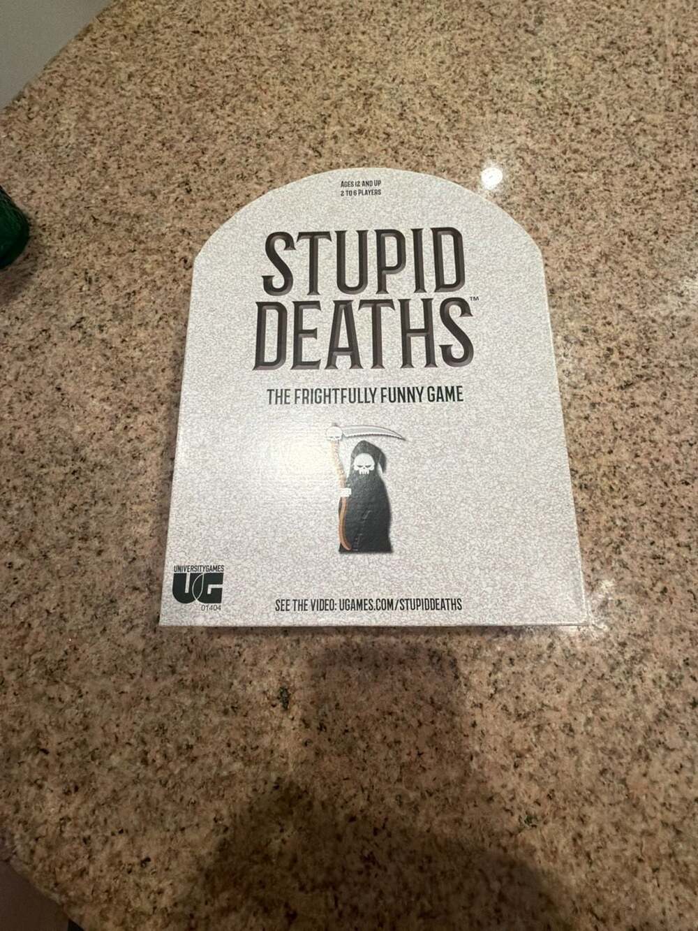 Stupid Deaths The Frightfully Funny Game Board Game
